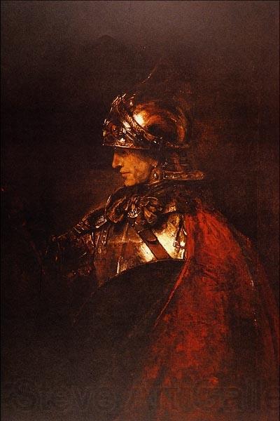 Rembrandt Peale A Man in Armor Spain oil painting art